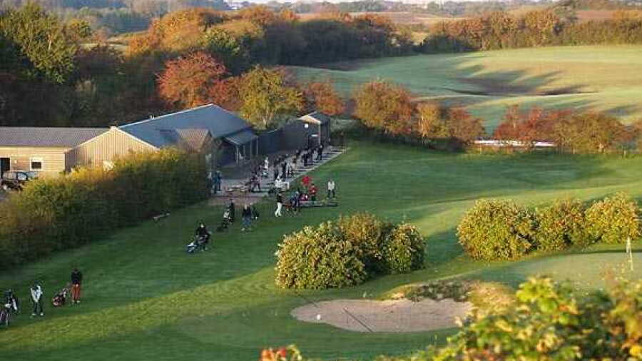 Haderslev GC - Championship: clubhouse & driving range