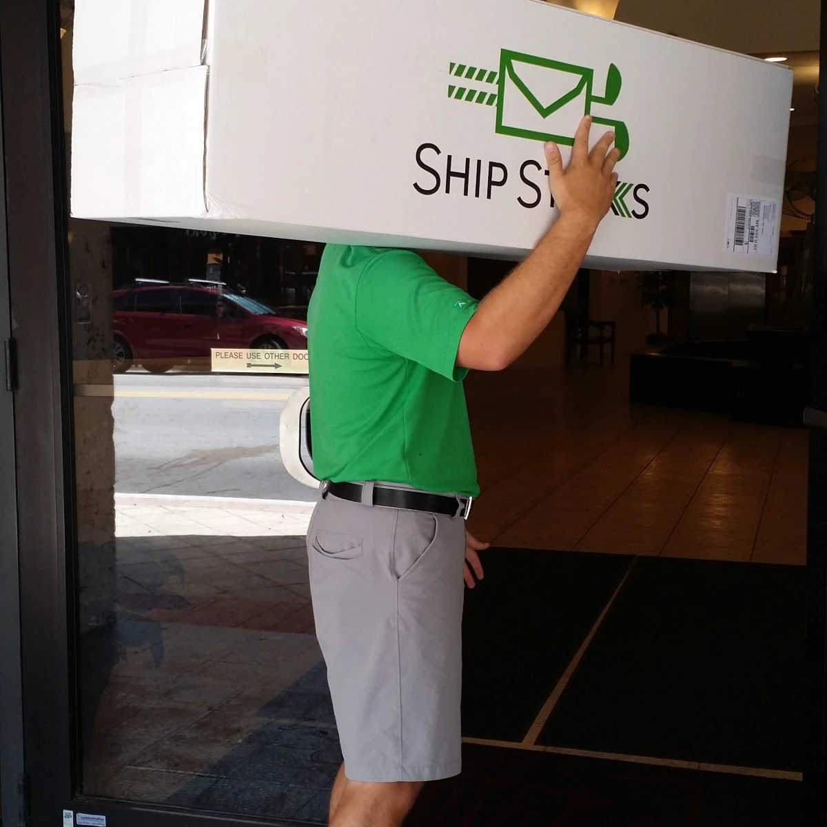Lose your clubs in flight no more with Ship Sticks