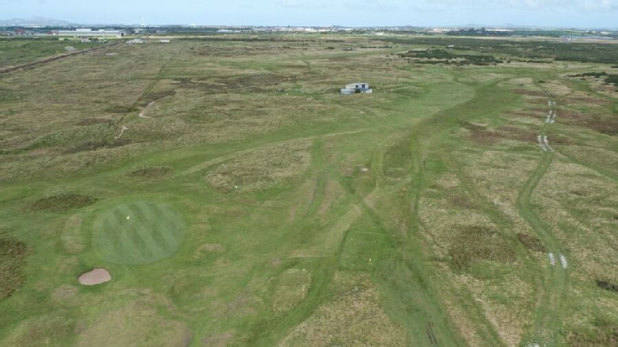 Anglesey GC: Aerial view