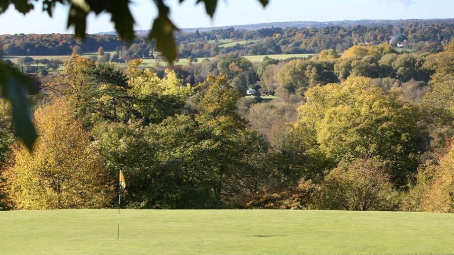 Hennerton GC's 16th green