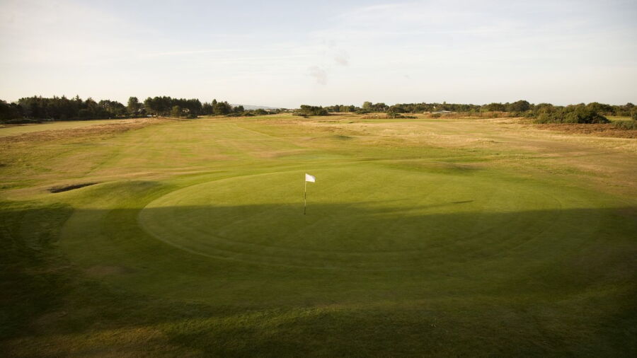 Troon Links - Fullarton's 4th green