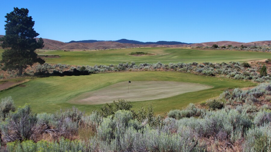 The Retreat & Links at Silvies Valley Ranch - Craddock course - hole 1