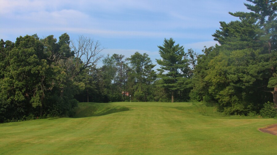 Trappers Turn - hole 4 on the Canyon nine