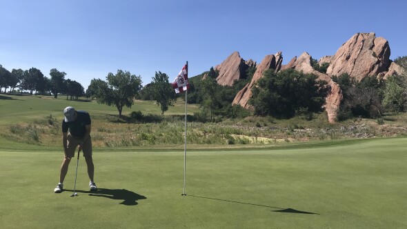 Putting at Arrowhead