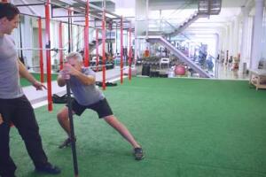 Day 1, Exercise 1 - Side Lunge