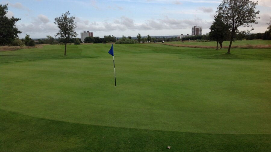 9th green at Newcastle United