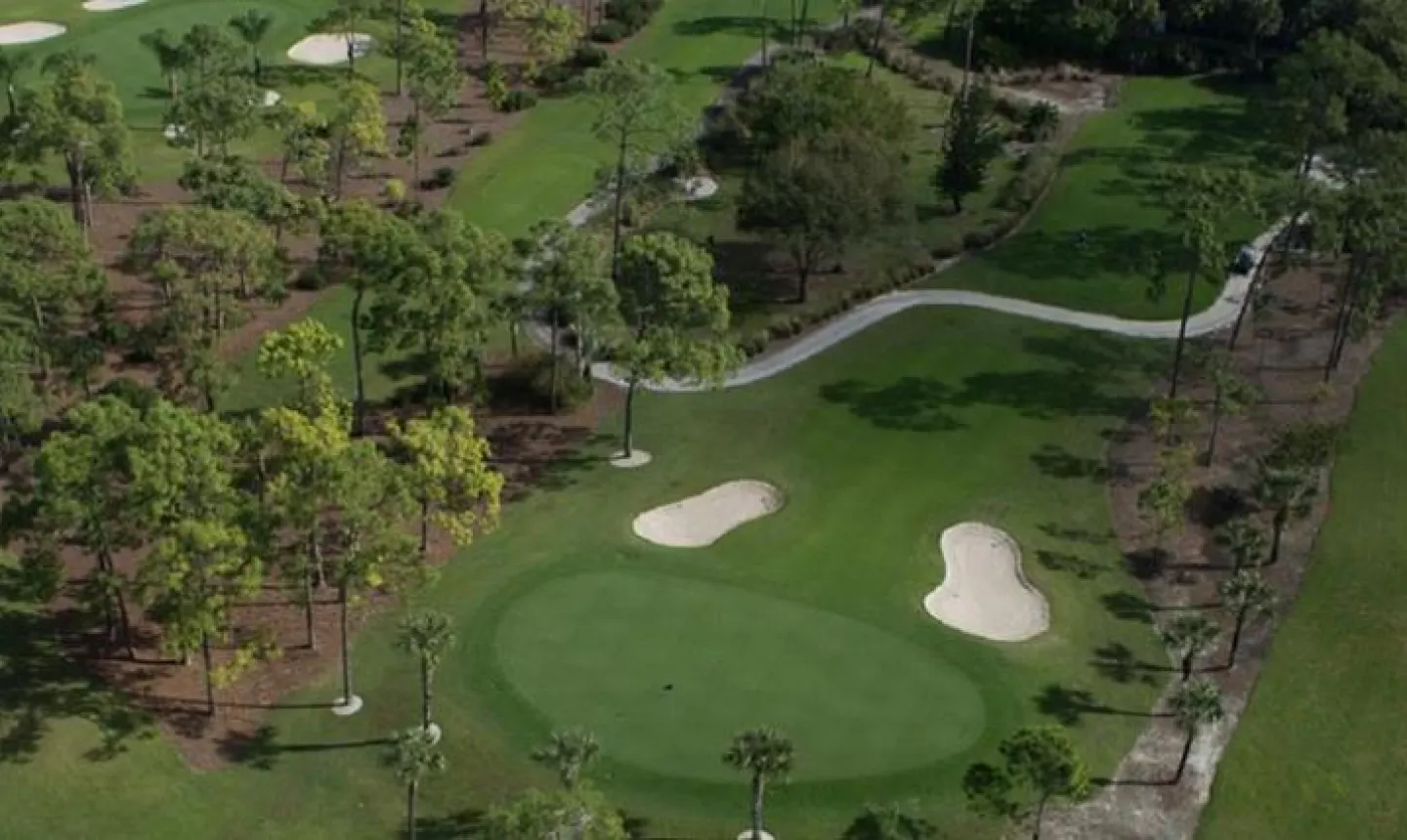 Hideaway C.C. golf course - 5th hole