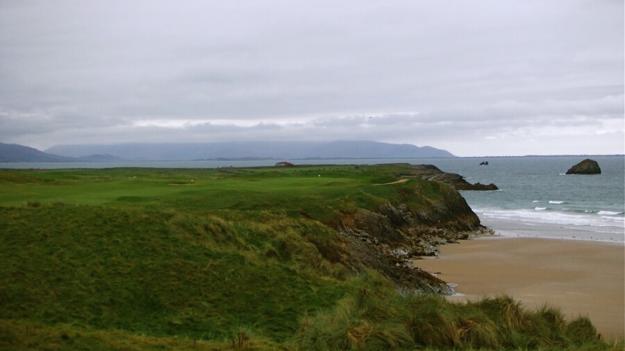 Tralee G.C. in Ireland - hole 2