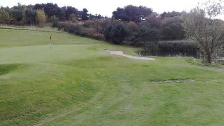 17th green at Drumoig