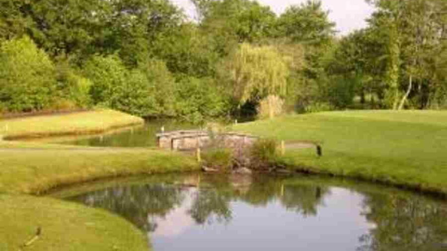 Pond at Creigiau Golf Club