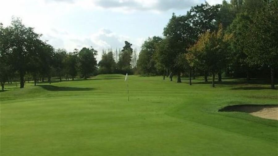 17th green at the Ridge golf course
