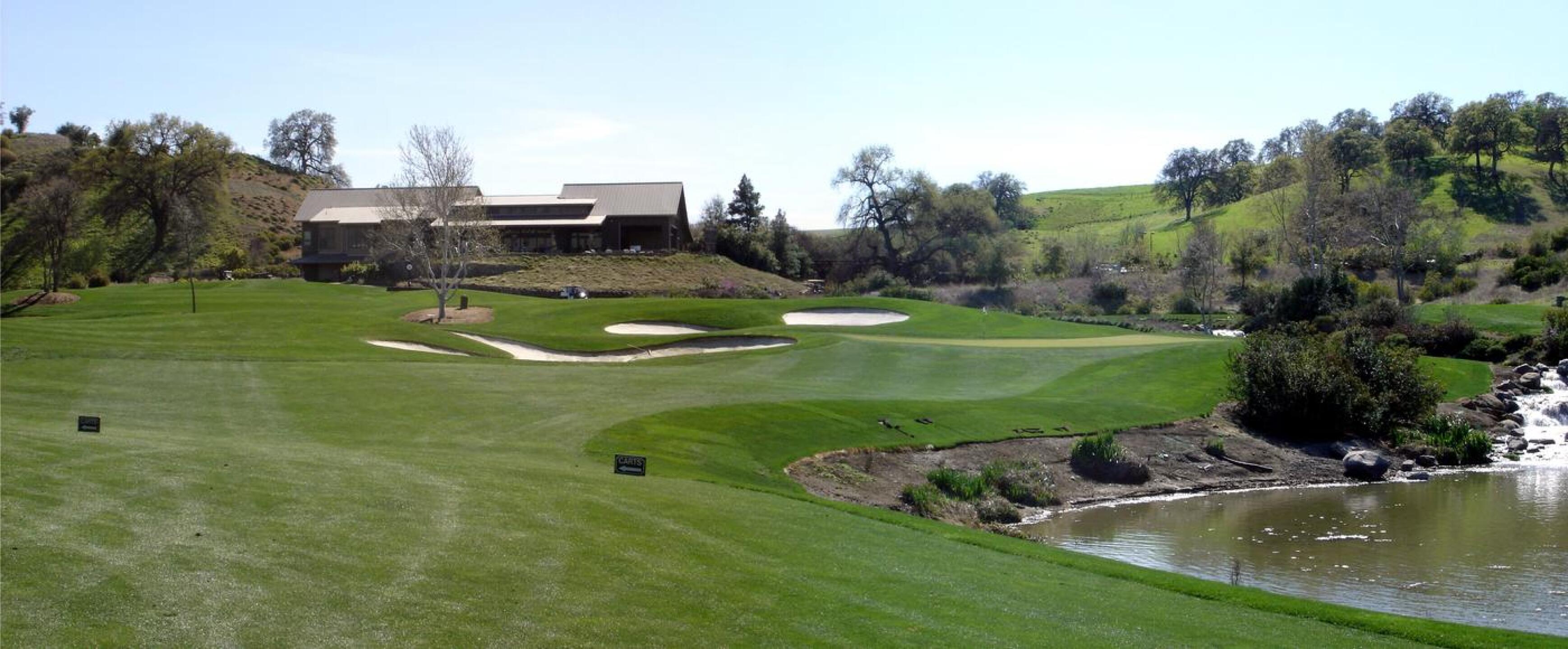 Yocha Dehe GC, Hole 18, Par 4, 443 yds, 115 yds out (Photo submitted by DYakimec on 03/18/2020)