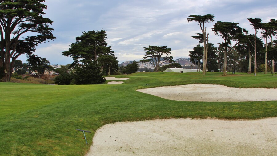 TPC Harding Park golf course - no. 18