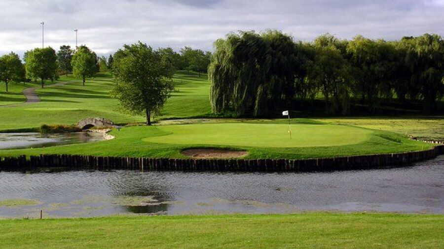 Aldeen GC: Island green