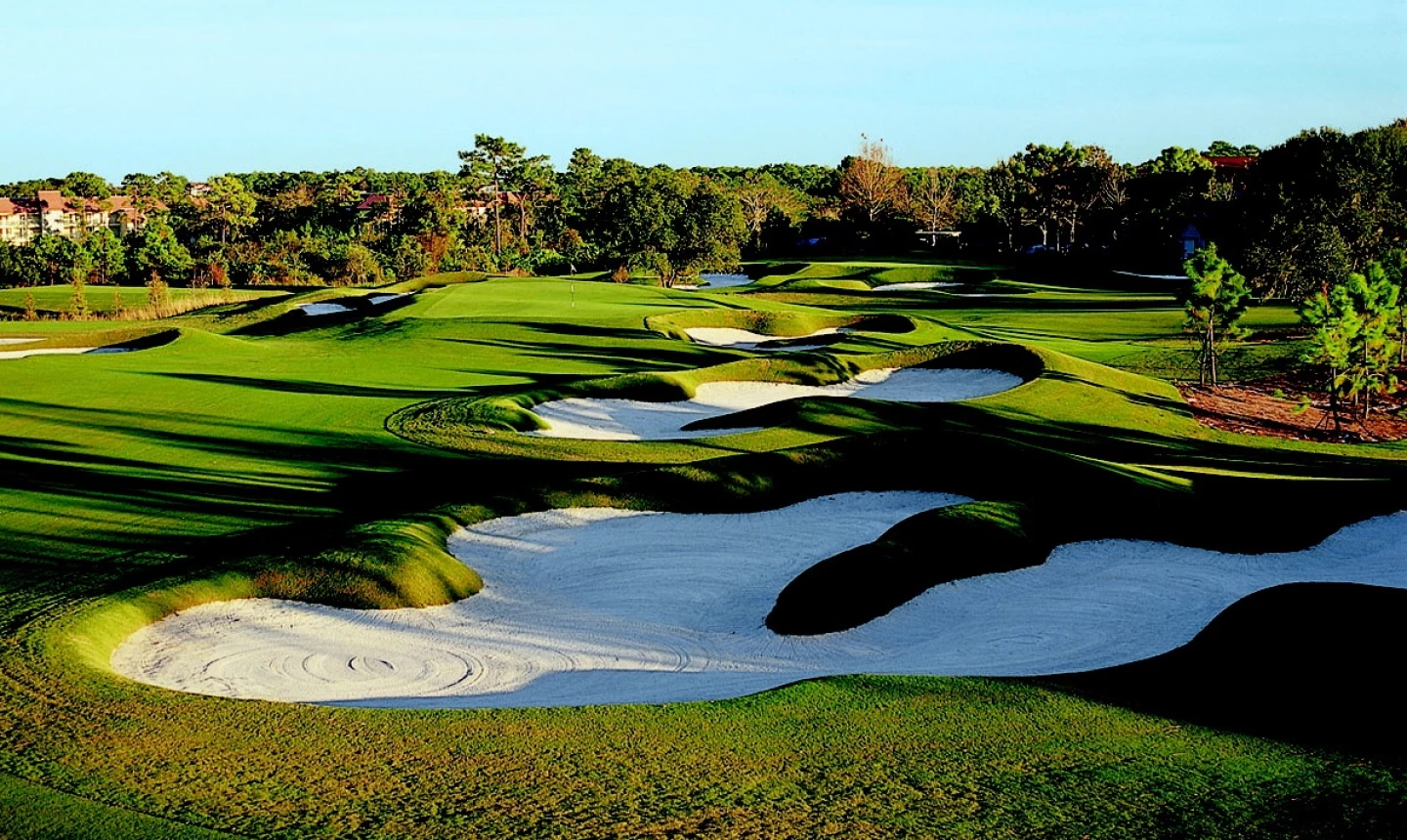 Grande Pines Golf Club in Orlando - bunkers