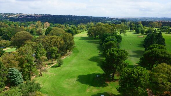 Huddle Park Golf & Recreation - Blue: Aerial