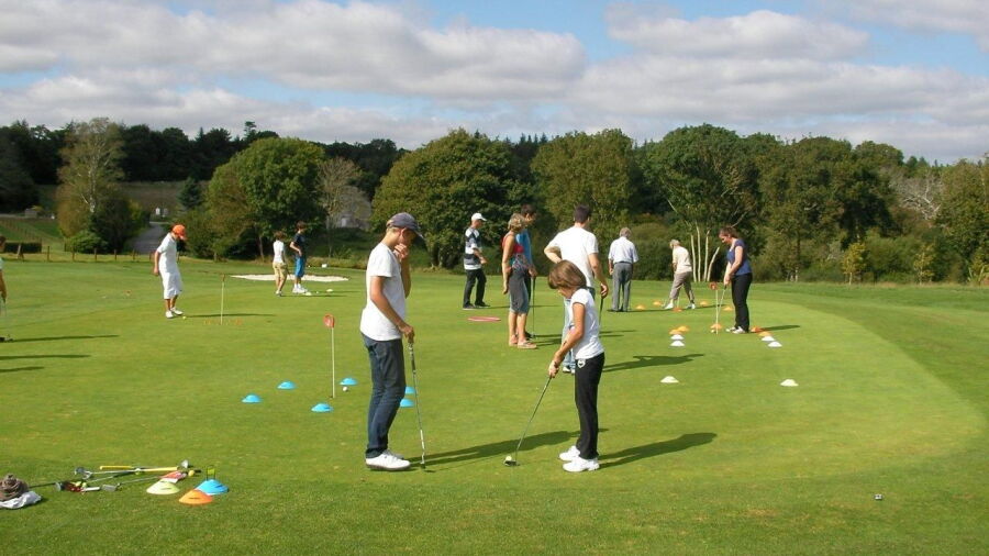 Golf de Kerbernez: Practice area