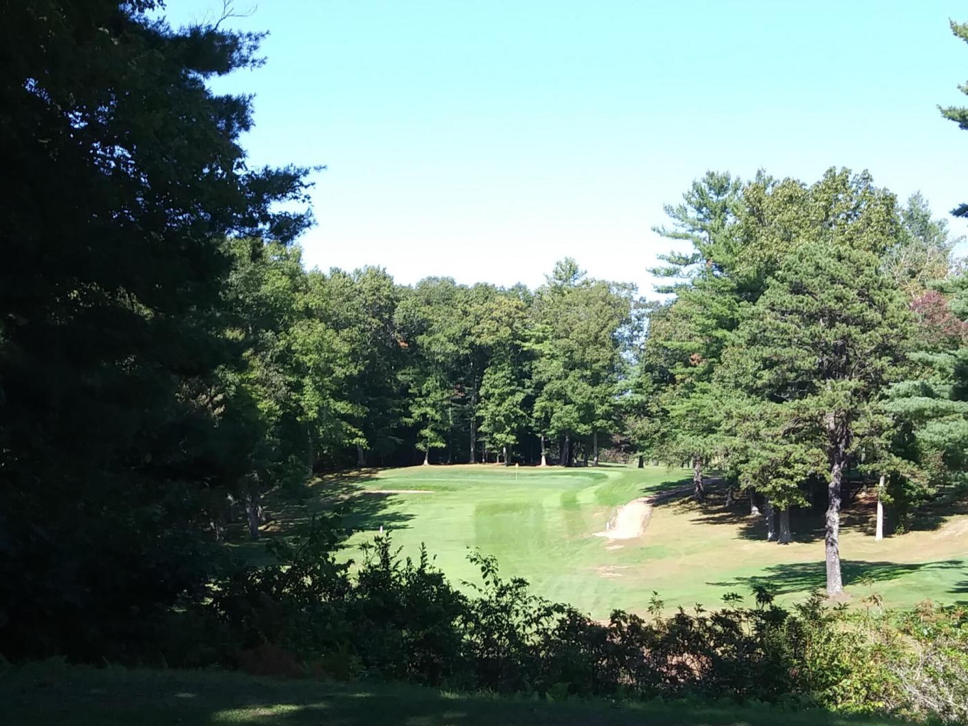 View from tee 17 to its green. (Photo submitted by AptlyLinked on 09/22/2019)