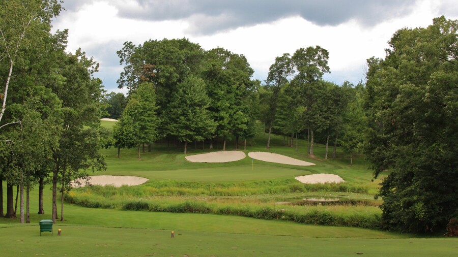 The Classic at Madden's - hole 17 