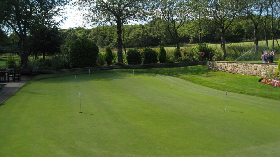 Hillsborough's putting green