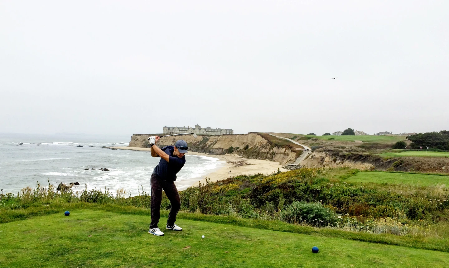 Half Moon Bay Golf Links - Ocean golf course - hole 17