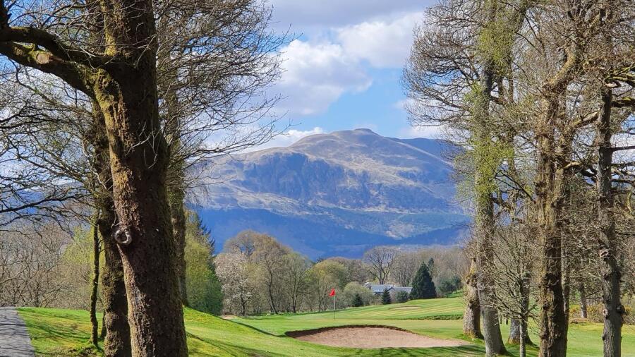 Callander Golf Club - views 