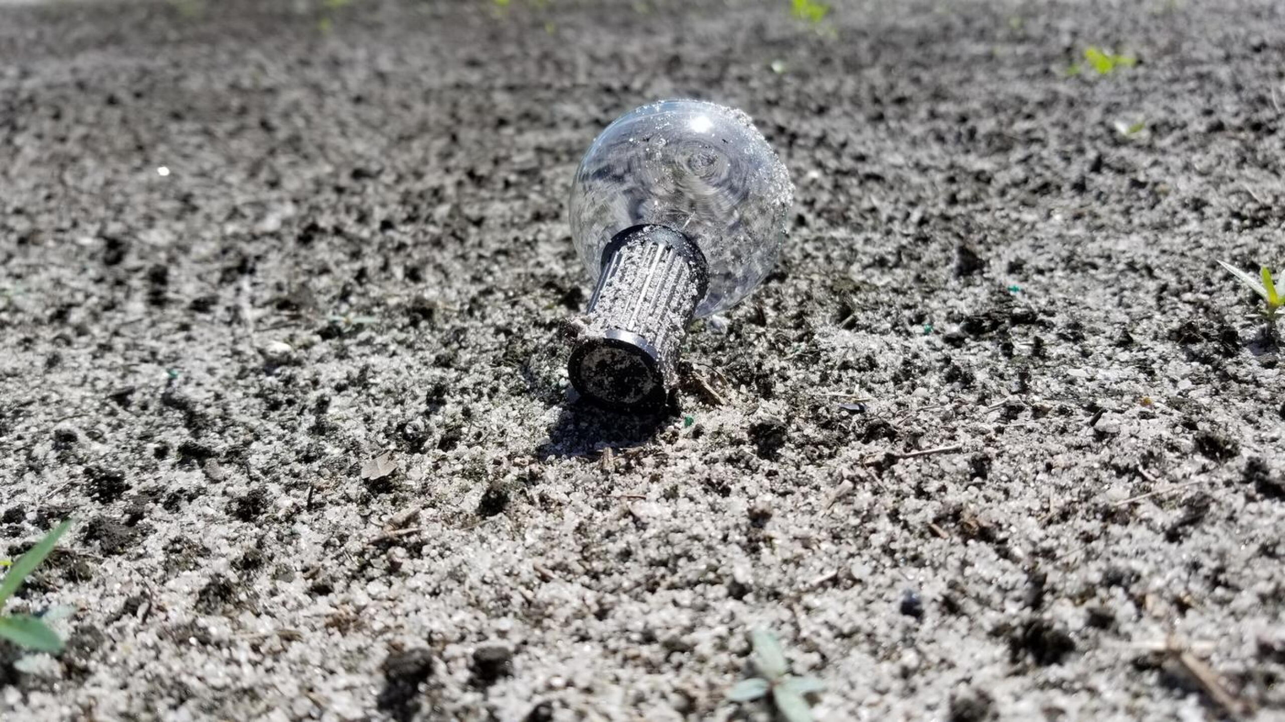 Light bulb in the bunker (Photo submitted by 23GreyGhost45 on 08/26/2018)