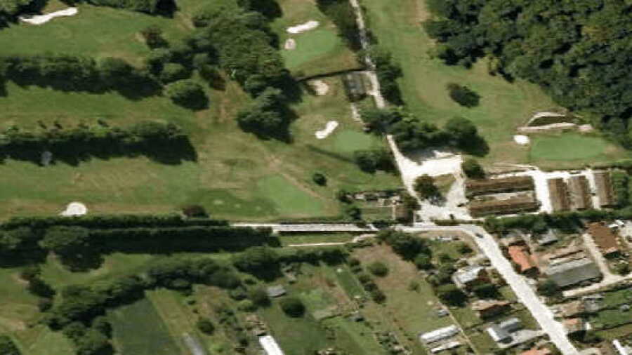 Duisburg Military GC: Aerial view