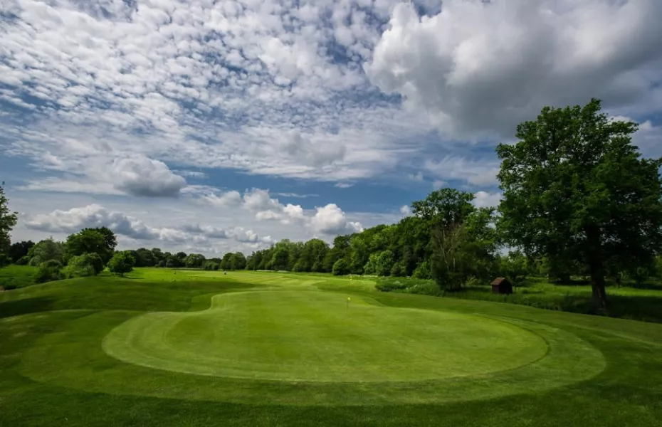 Tree-lined fairway at Merrist Wood
