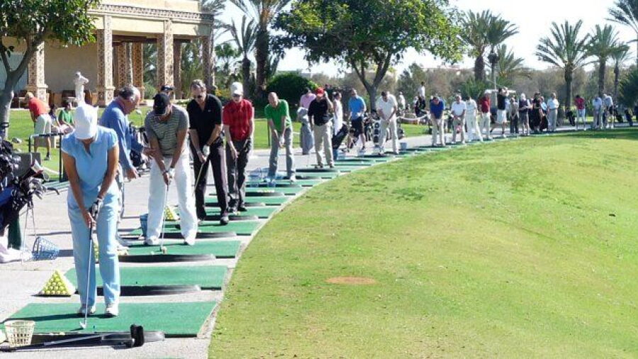 Golf du Soleil: Driving range