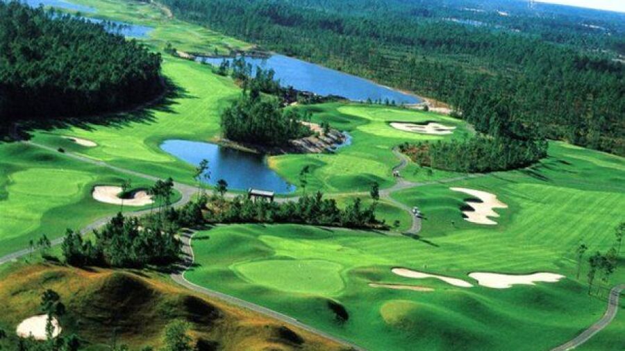 GC at Hilton Head Lakes: aerial view