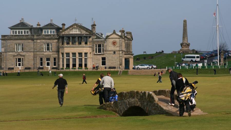 Photos of the Old Course in St. Andrews