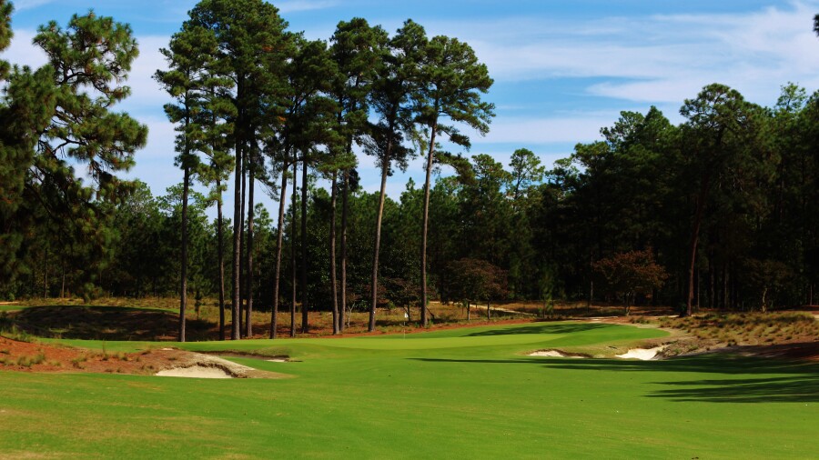 Pinehurst's No. 2 golf course - hole 4