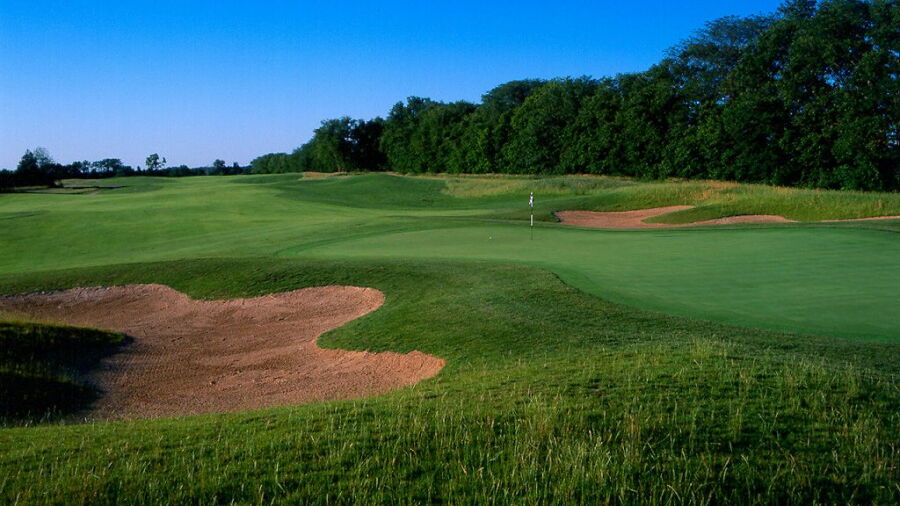 Prairie Highlands GC: 4th green