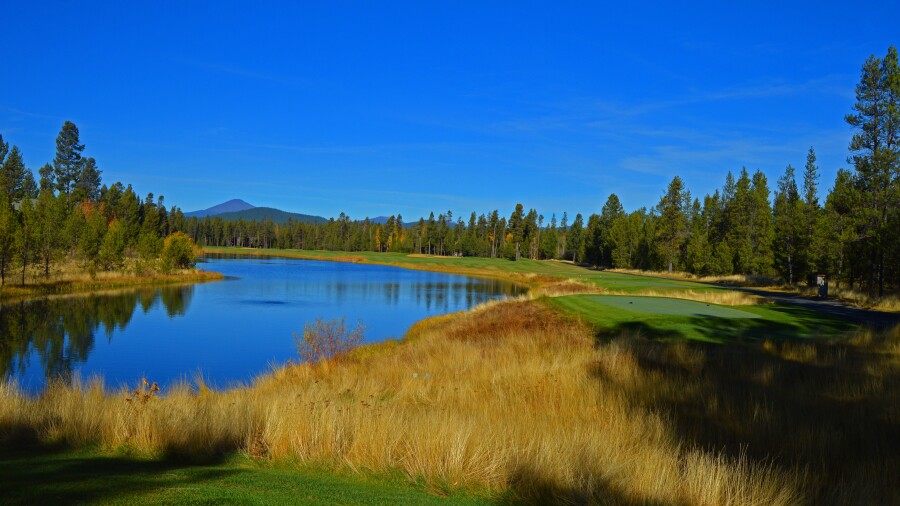Crosswater golf course - Sunriver resort - no. 12