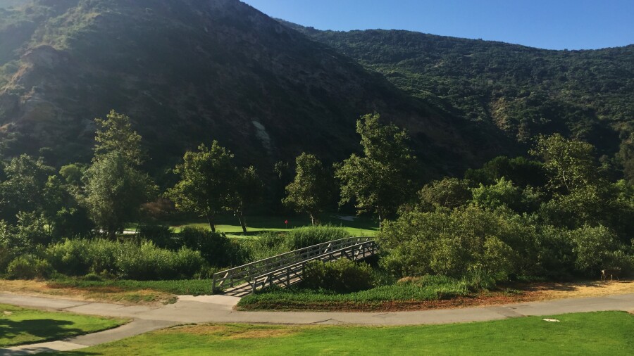 Ben Brown's Golf Course at the Ranch at Laguna Beach - hole 6