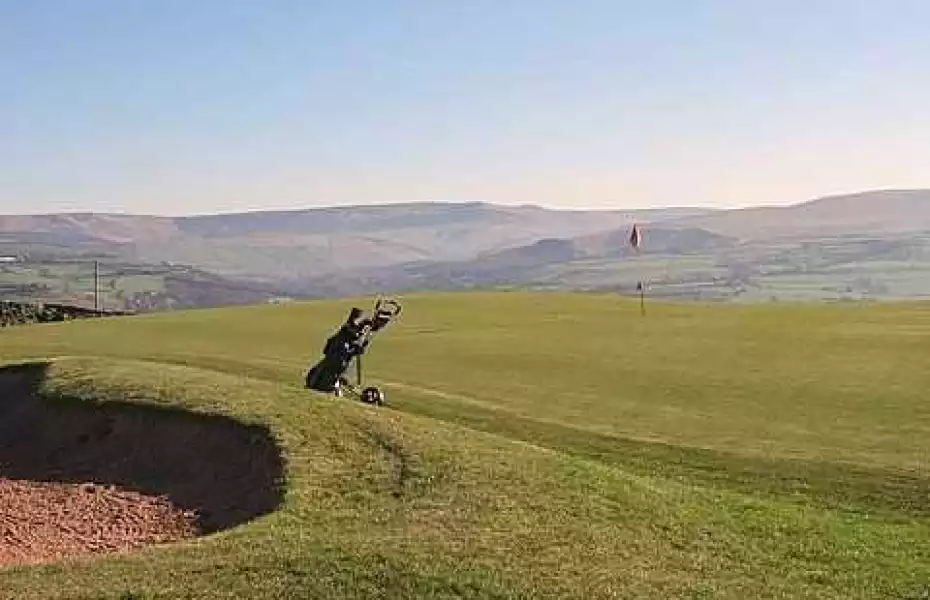 4th hole on the New Mills Golf Course