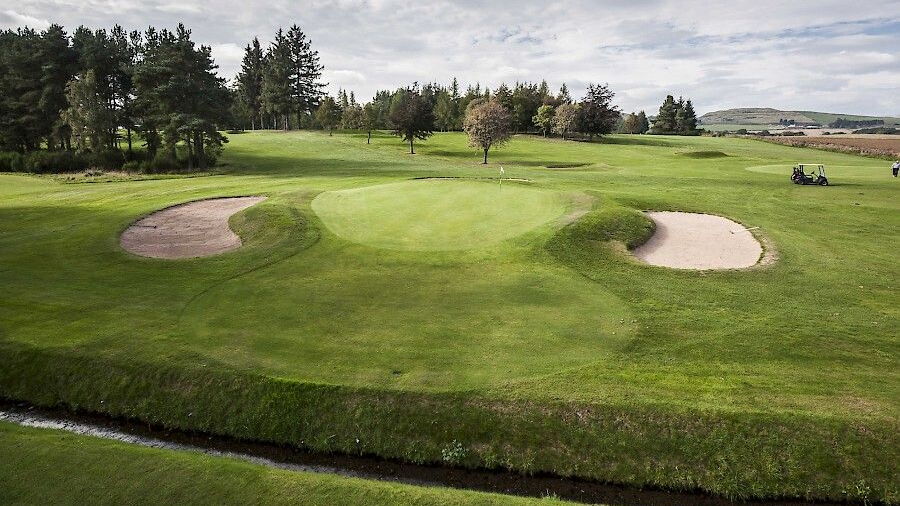 7th green at Alyth GC