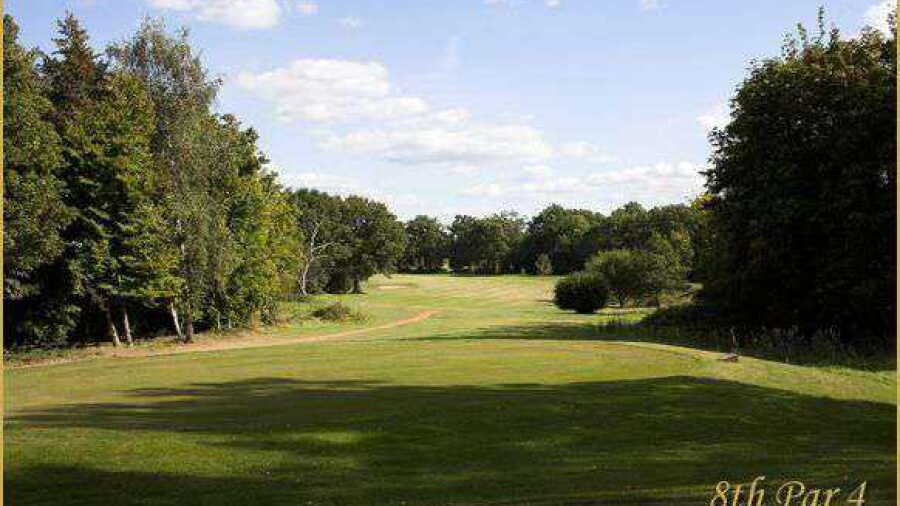 8th fairway at Chobham