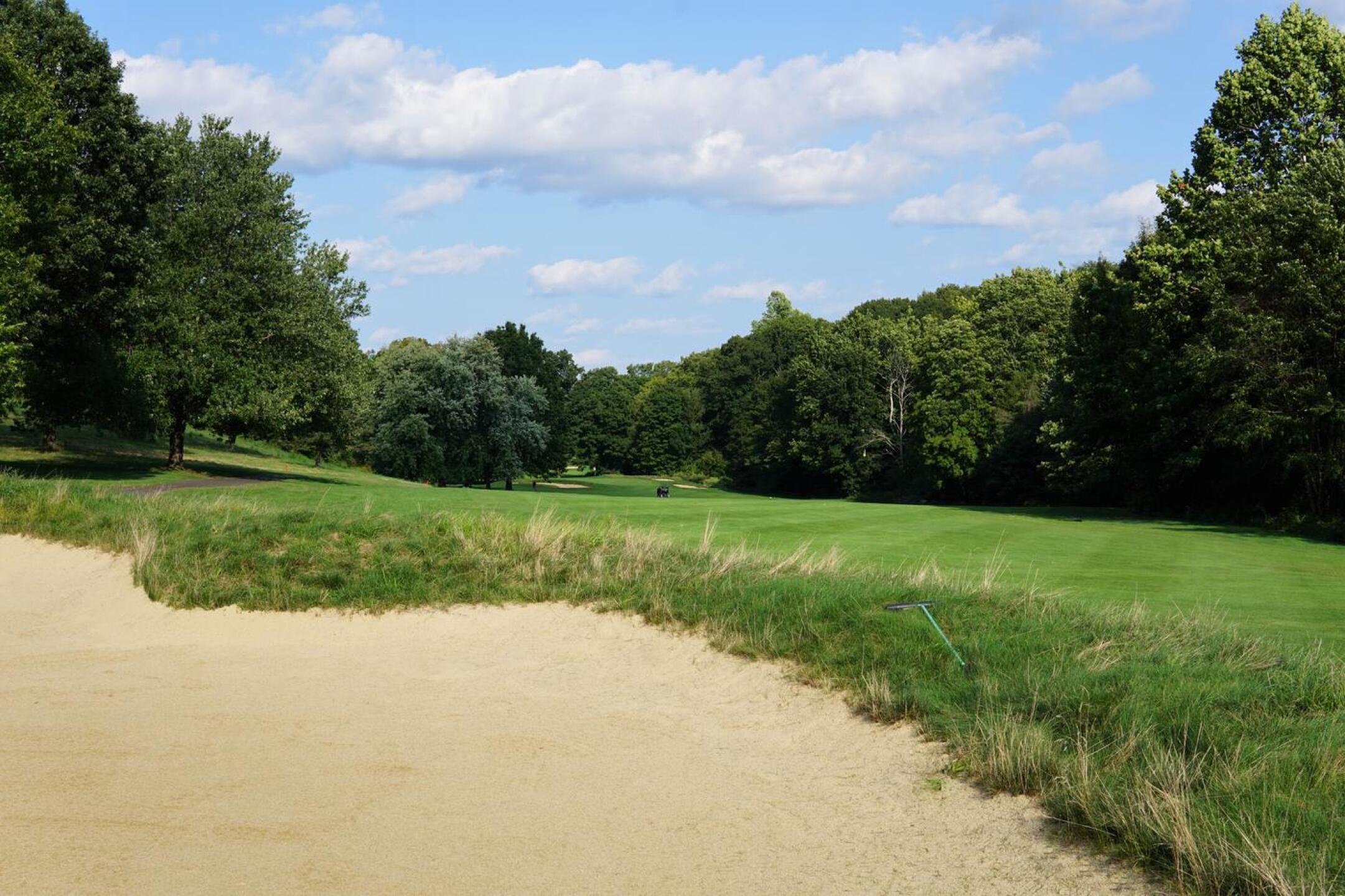 Four is a burly, well-bunkered par-5 of 571. Your tee shot should avoid this trap. (Photo submitted by AptlyLinked on 09/16/2022)