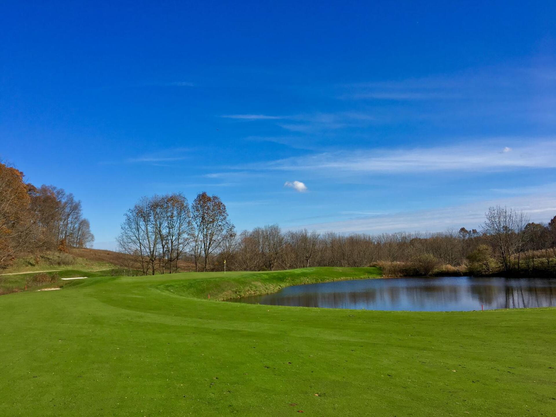 Approach view on par-5 fourth hole (Photo submitted by BrandonWebb on 11/09/2018)