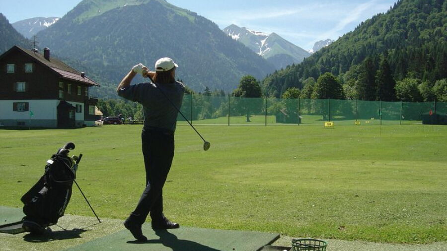 Oberstdorf GC: driving range