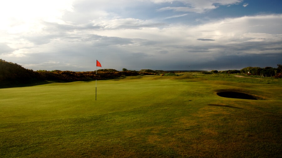Jubilee golf course in St. Andrews - hole 17