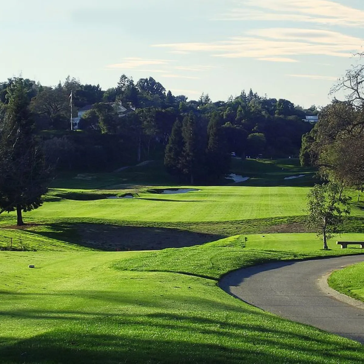 Menlo Country Club in Woodside, California, USA
