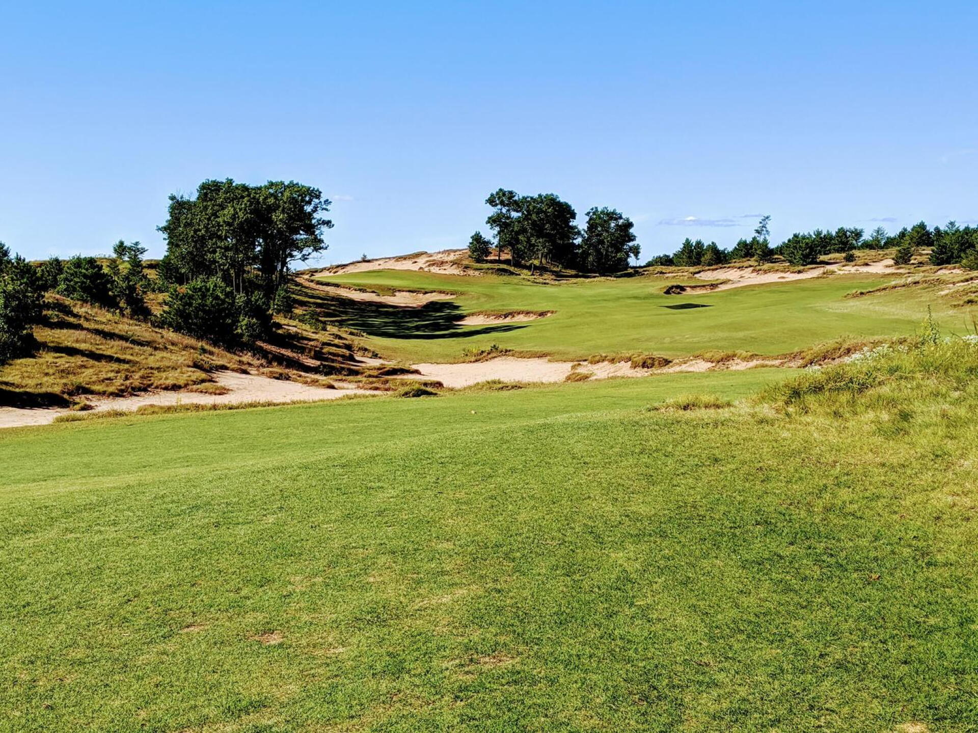 Hole 10 - with the right wind, this hole would be driveable (Photo submitted by GolferJake78 on 09/02/2020)
