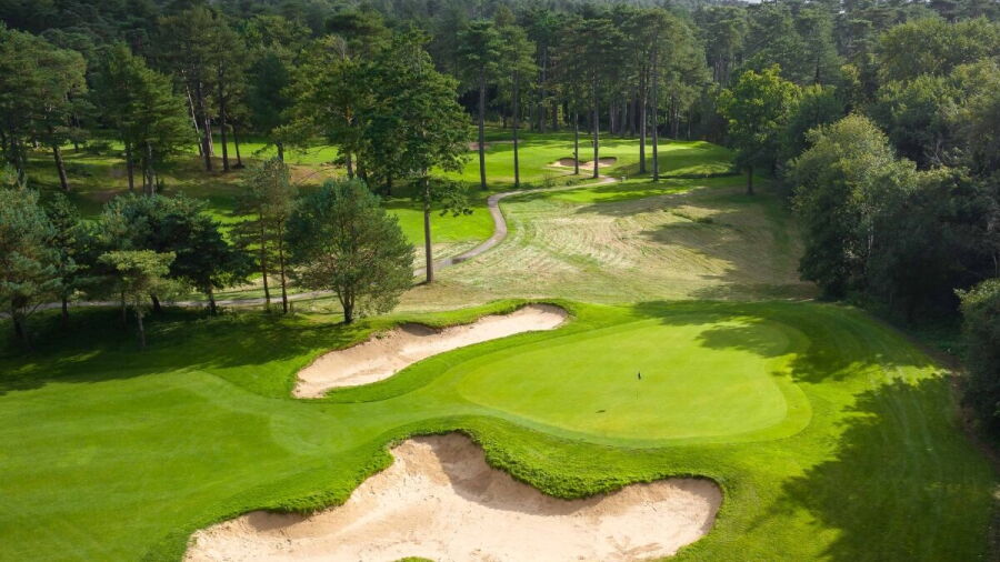 Hardelot GC - The Dunes: Aerial