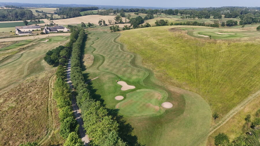 Omaha Beach Memorial GC - De Gaulle Course: #16