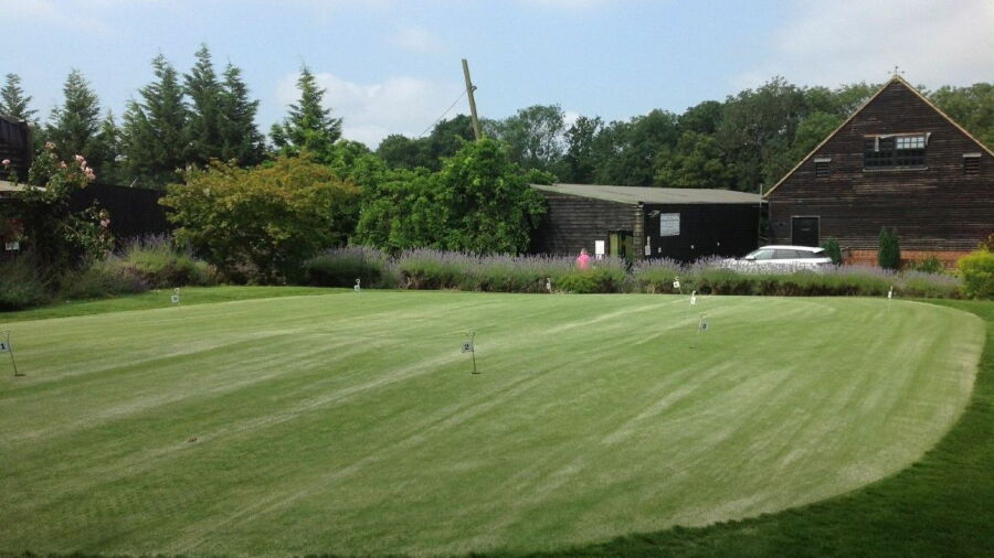 Rusper GC: putting green