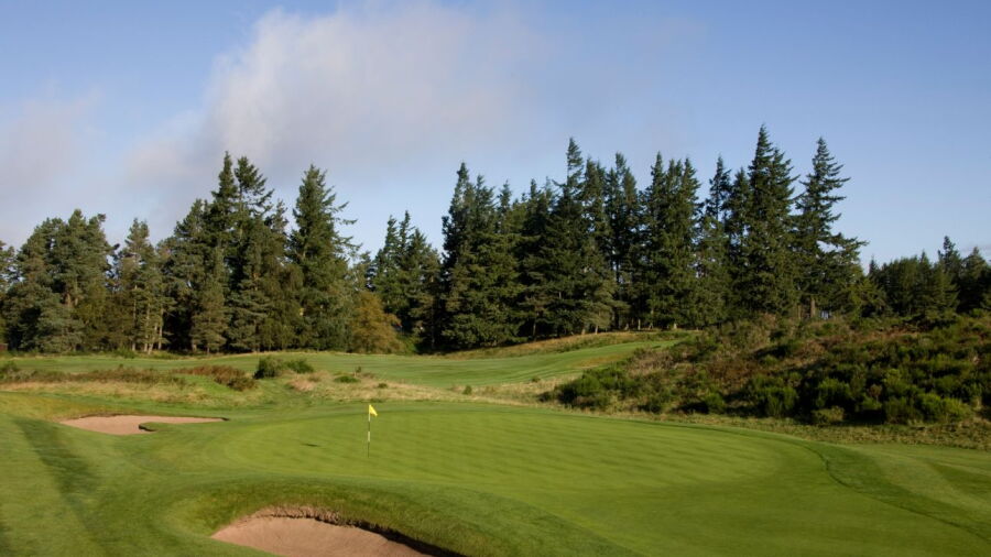 8th green of the King's Course at Gleneagles
