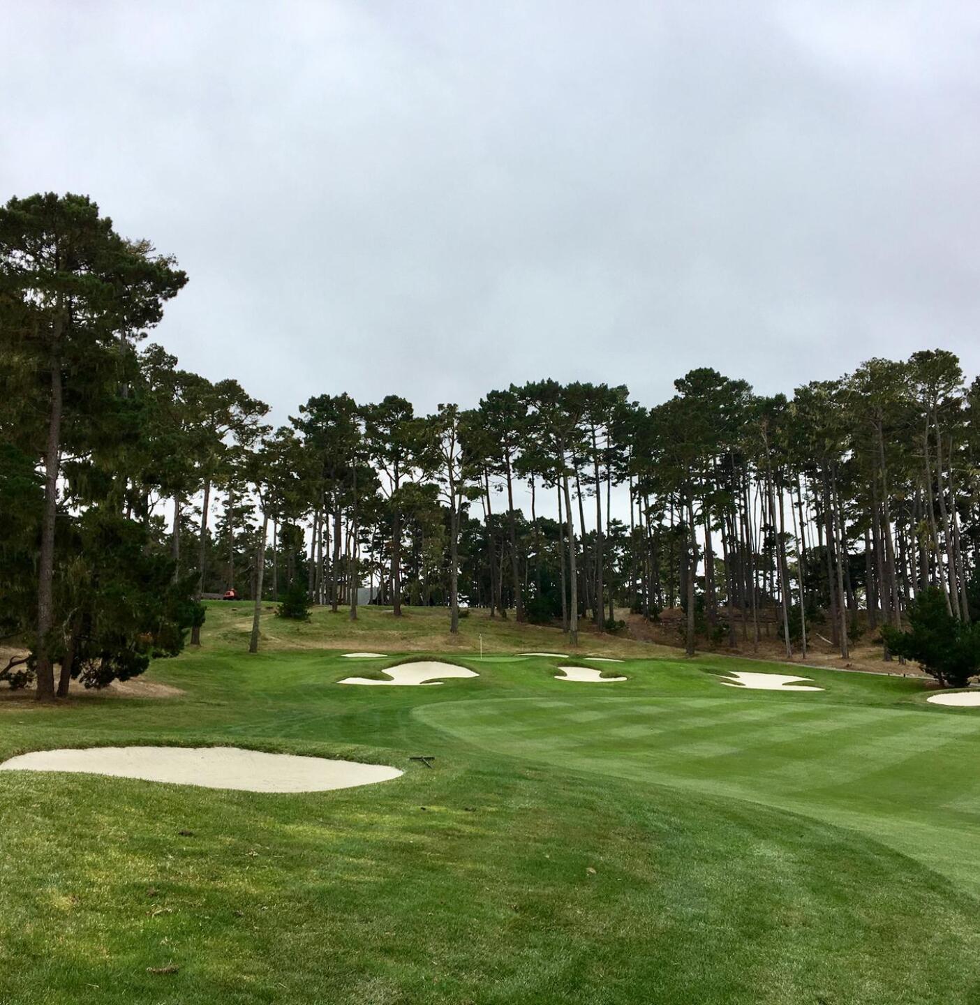 Par-4 17th hole approach (Photo submitted by BrandonWebb on 08/12/2017)